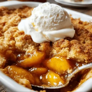 Peach Cobbler