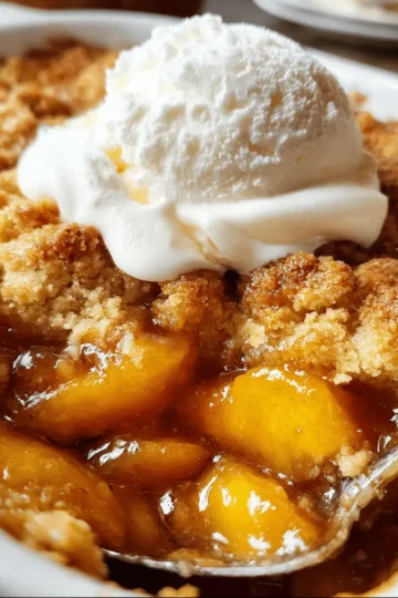 Peach Cobbler