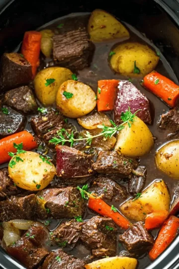 Slow Cooker Beef Stew