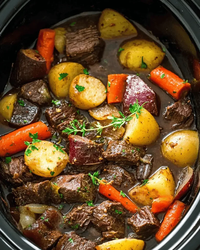 Slow Cooker Beef Stew