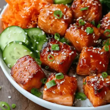 Bang Bang Salmon Bites Bowls