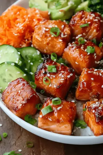 Bang Bang Salmon Bites Bowls