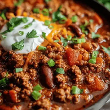 Best Ground Beef Stovetop Chili