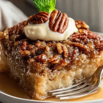 Pecan Pie Dump Cake: Gooey, Buttery, and Outrageously Easy