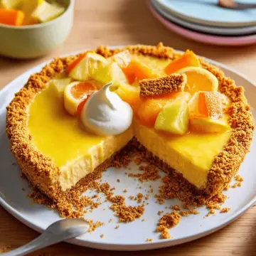 Lemony Sumac Pie with Ritz Cracker Crust