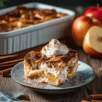 Apple Cinnamon Cottage Cheese Bake