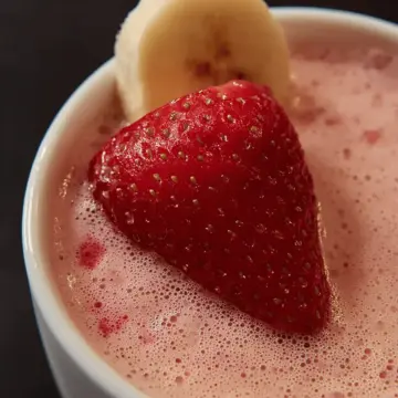 Banana Banana Strawberry Smoothie