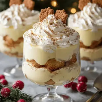 Eggnog Trifle