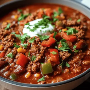 Best Ground Beef Stovetop Chili