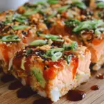 Spicy Salmon Sushi Bake