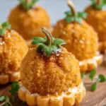 Mini Pumpkin Cheese Balls
