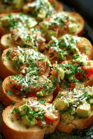 Avocado Bruschetta
