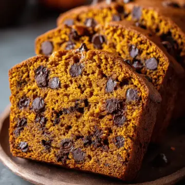 Pumpkin Chocolate Chip Bread