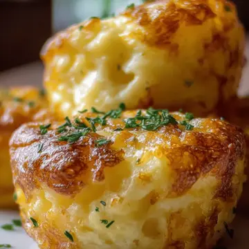 Mashed Potato Cheese Puffs