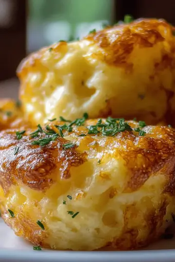 Mashed Potato Cheese Puffs