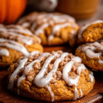 Pumpkin Coffee Cake Cookies