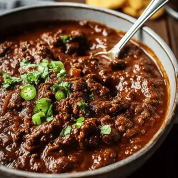 Authentic Texas Chili Recipe