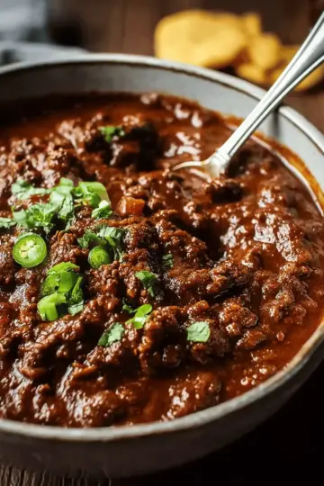 Authentic Texas Chili Recipe