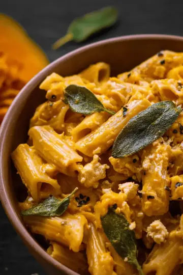 Pumpkin and Sage Pasta