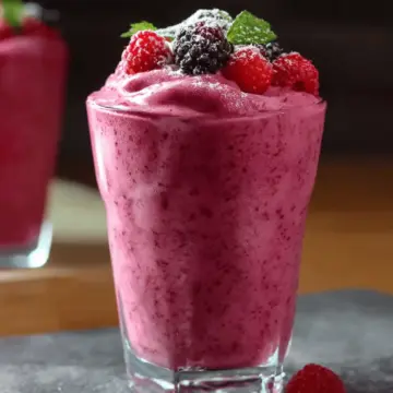 Raspberry Blackberry Smoothie