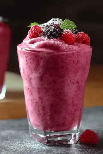 Raspberry Blackberry Smoothie