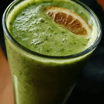 Kale Orange Banana Smoothie