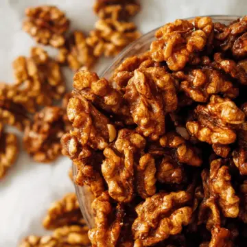 Maple Cinnamon Walnuts