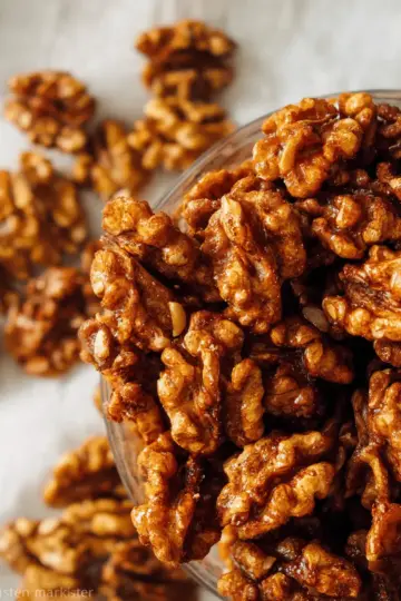 Maple Cinnamon Walnuts