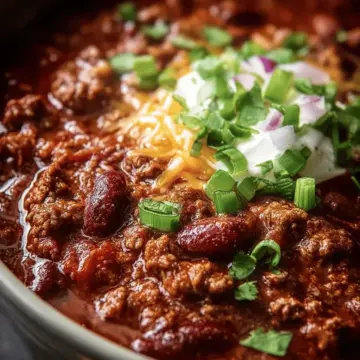 Delicious Slow Cooker Chili Recipe