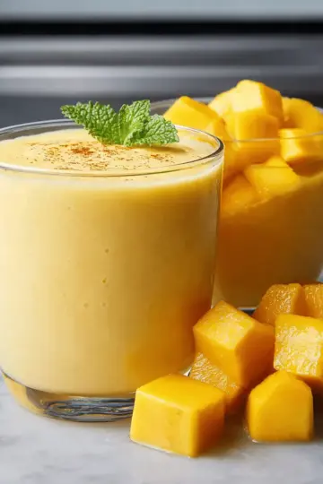 Easy Mango Banana Smoothie