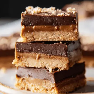 4 Ingredient No Bake Nutella Bars