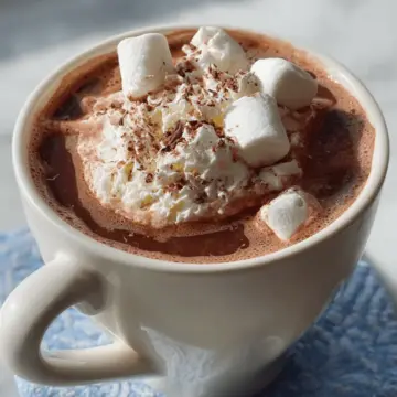 Easy Crockpot Hot Chocolate