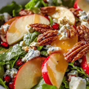 Autumn Harvest Honeycrisp Apple and Feta Salad