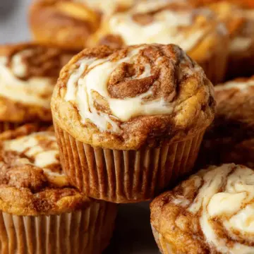 umpkin Cream Cheese Swirl Muffins