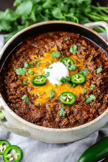 Best Texas Style Chili Recipe (No Beans)