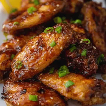 Hot Honey Florida Orange Juice Chicken Wings