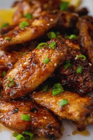 Hot Honey Florida Orange Juice Chicken Wings