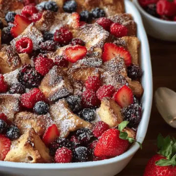 Berry French Toast Casserole