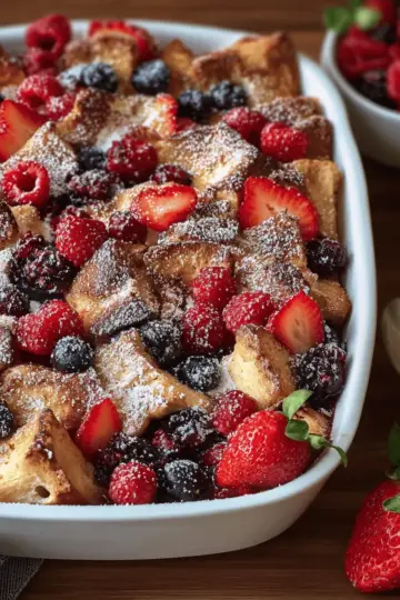 Berry French Toast Casserole