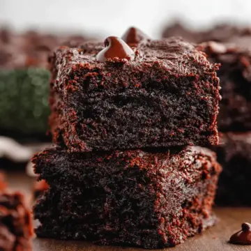 Chocolate Zucchini Brownies