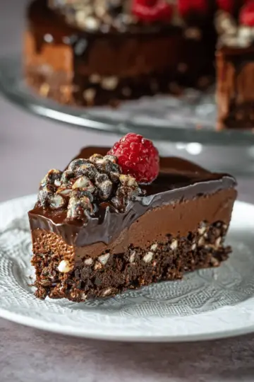 No Bake Chocolate Cake