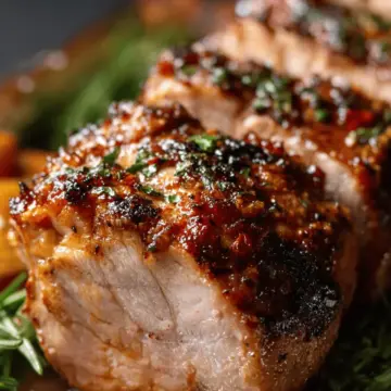 Low Carb Savory Marinated Pork Roast