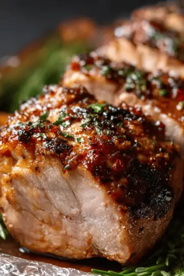 Low Carb Savory Marinated Pork Roast
