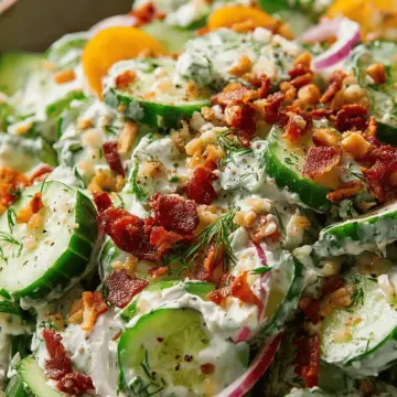 Cucumber Ranch Crack Salad