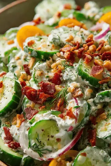 Cucumber Ranch Crack Salad