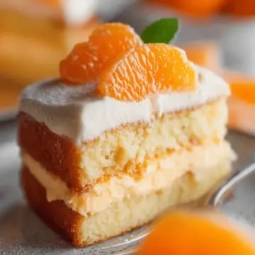 Orange Creamsicle Cake