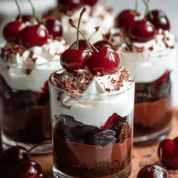 Black Forest Dessert Cups