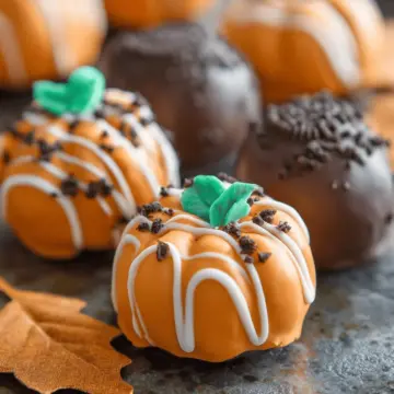 Pumpkin Oreo Balls