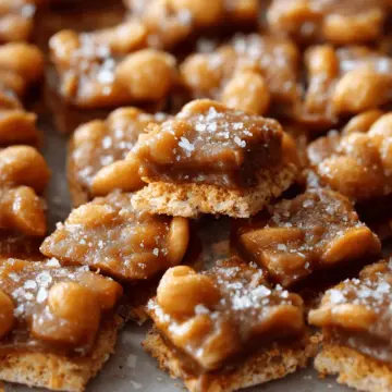 Salted Caramel Cracker Bites