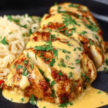 Mexican Chicken with Cheese Sauce